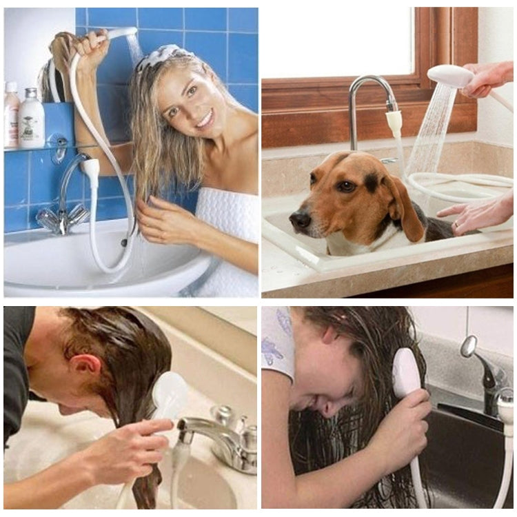 Runder Hochdruck Handbrause Duschkopf Wassersparend Badezimmer Zubehör, runde Dusche