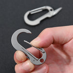 Titanlegierung Schlüsselanhänger Kleines Messer Mini EDC Tragbares Entpackmesser, Titanlegierung Schlüsselanhänger
