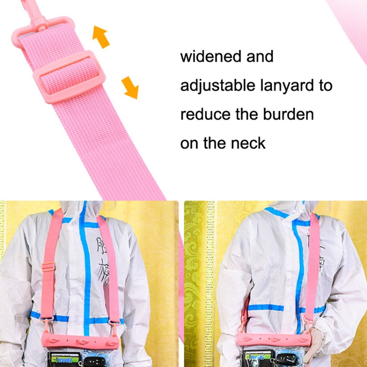 Tteoobl T-019A Kulturbeutel Telefon Wasserdichte Umhängetasche, Ein Code