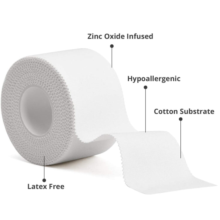 Sport-Tape Hand- und Fußschutz Fixierverband, Größe:, 25mm x 9,1m, 38mm x 9,1m, 50mm x 9,1m, 25mm x 13,7m, 38mm x 13,7m, 50mm x 13,7m
