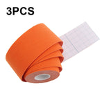3 Stück Muscle Tape Physiotherapie Sporttape Basketball Kniebandage, Größe:, 2,5cm x 5m, 3,8cm x 5m, 5cm x 5m