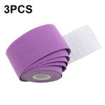 3 Stück Muscle Tape Physiotherapie Sporttape Basketball Kniebandage, Größe:, 2,5cm x 5m, 3,8cm x 5m, 5cm x 5m