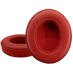2 STÜCK Lederweiche atmungsaktive Kopfhörerbezüge für Beats Studio 2/3, Schwarz, Weiß, Blau, Rot, Titan Grau, Dunkelblau, Schwarzer Druck, Schafsleder Schwarz, Schafsleder Weiß, Schafsleder Grau, Schafsleder Titan, Schafsleder Rot, Schafsleder Blau