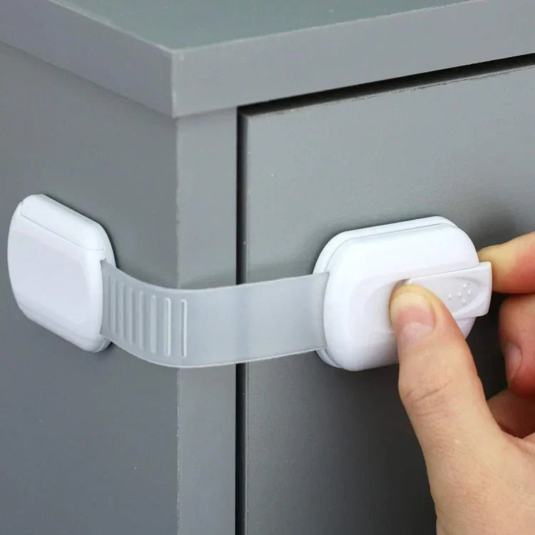 Schiebeschloss Kindersicherung Kühlschrank Schubladensicherung, Schubladensicherung
