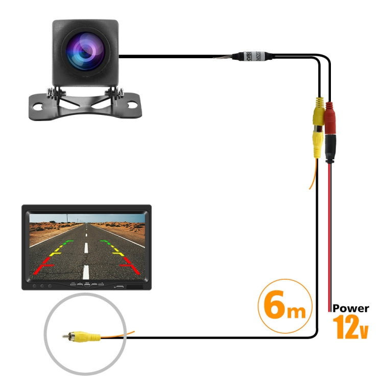 A17S AHD HD Night Vision Car CVBS Conversion After Viewing Camera, A17S