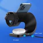 LFX-178 4-in-1 Wireless Charger für Smartphone, iWatch und AirPods, LFX-178