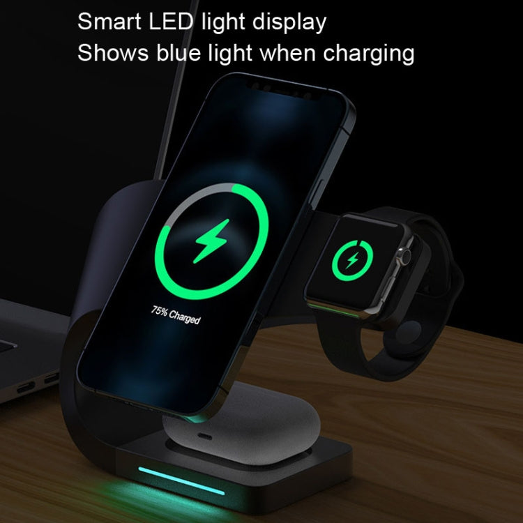LFX-178 4-in-1 Wireless Charger für Smartphone, iWatch und AirPods, LFX-178