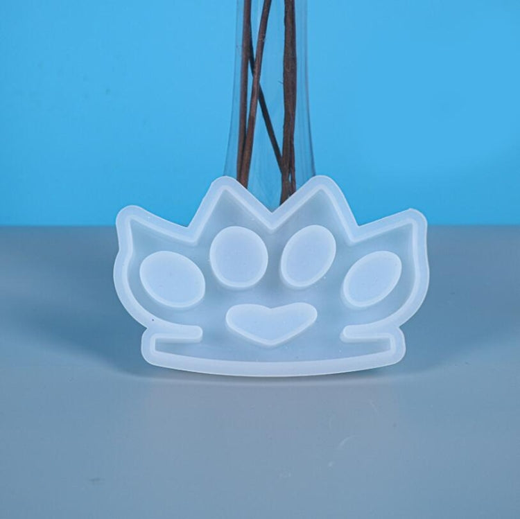 D650 DIY Tropfenform Abwehr Finger-Tiger Silikonform, 2 Stück D650 01, 2 Stück D650 02