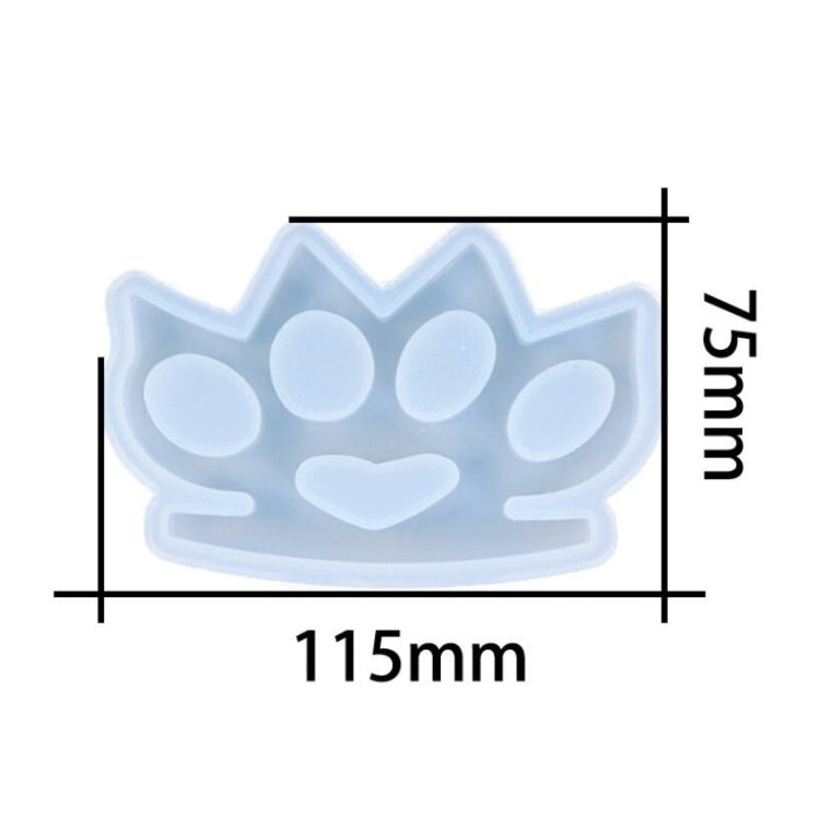 D650 DIY Tropfenform Abwehr Finger-Tiger Silikonform, 2 Stück D650 01, 2 Stück D650 02