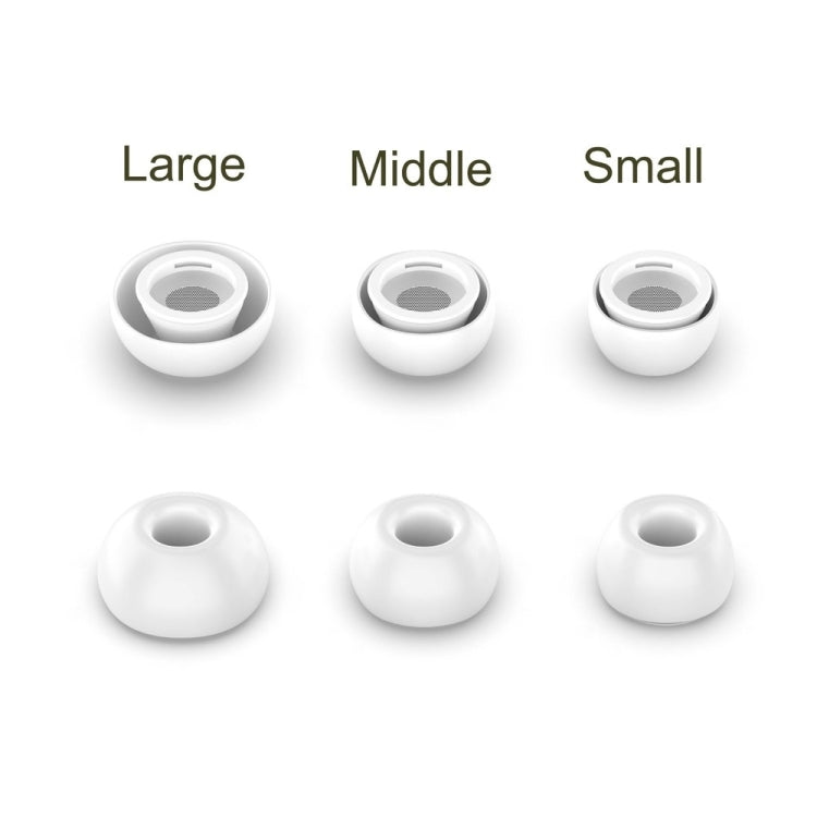 4 Sets In-Ear-Kopfhörer Silikon Ohrhörer Etui für AirPods Pro / Pro 2