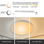 WiFi Bluetooth 2.4G-Fernbedienung LED-Deckenleuchte, Spannung: EU-Standard 220V-240V, US-Standard 110V-130V