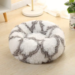 Runde Hundehütte mit warmem Hundebett für langhaarige Haustiere, 40 cm, 50 cm, 60 cm