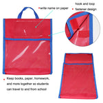 BG20080815 Schultasche Tragetasche Spielzeugtasche, Gelb, Grün, Blau, Rot