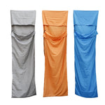 Ultraleichter Outdoor-Schlafsack Pongee, tragbar, Einzel-Schlafsäcke, 210x70cm Grau, 210x70cm Blau, 210x70cm Orange