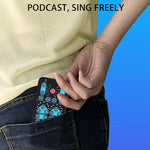 M10 Mobiler Computer Soundkarte Mini-Stimmenverzerrer K-Song Aufnahme Bluetooth Stimmenverzerrer, M10
