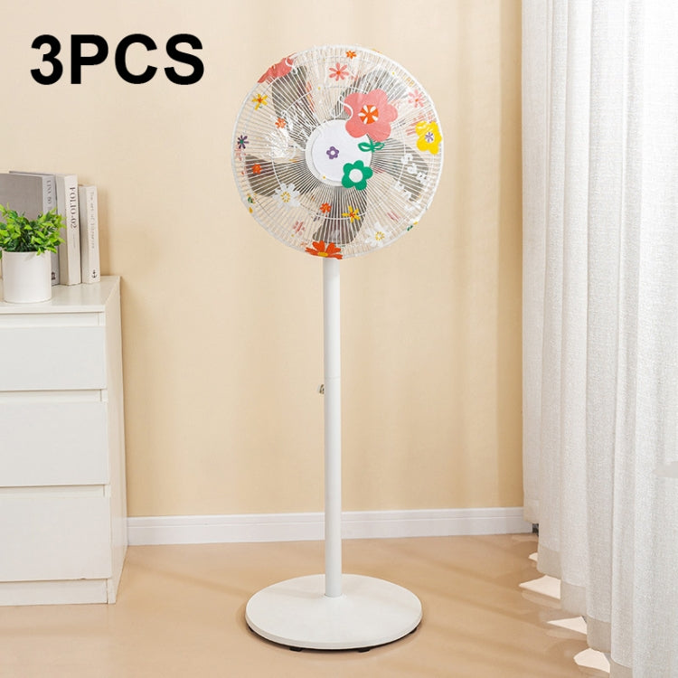 Haushaltsventilator PEVA wasserdichte und staubdichte Abdeckung, Farbe: Kleiner Dinosaurier lang, Sonnenblume lang, Sonnenblume kurz, Kleiner Dinosaurier lang, Kleiner Dinosaurier kurz