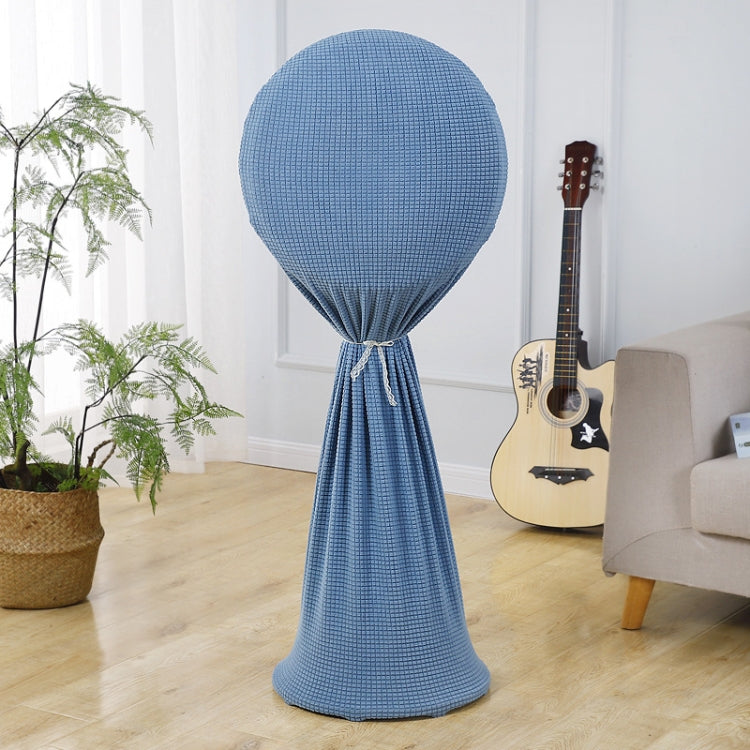 Runder elastischer Ventilatorstaubschutz, Haushaltsstoff-Ventilatorschutzhülle, 110x45cm Blau, 110x45cm Grau, 110x45cm Grün