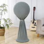 Runder elastischer Ventilatorstaubschutz, Haushaltsstoff-Ventilatorschutzhülle, 110x45cm Blau, 110x45cm Grau, 110x45cm Grün