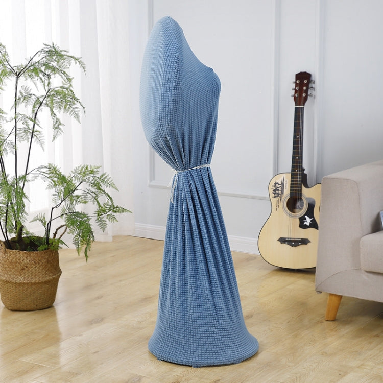 Runder elastischer Ventilatorstaubschutz, Haushaltsstoff-Ventilatorschutzhülle, 110x45cm Blau, 110x45cm Grau, 110x45cm Grün