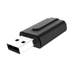 BT10 2-in-1 USB Bluetooth 5.0 Sender Empfänger Lautsprecher Computer Kabelloser Kopfhörer Adapter, BT10