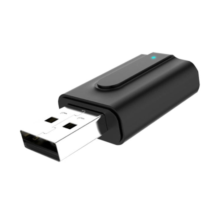 BT10 2-in-1 USB Bluetooth 5.0 Sender Empfänger Lautsprecher Computer Kabelloser Kopfhörer Adapter, BT10
