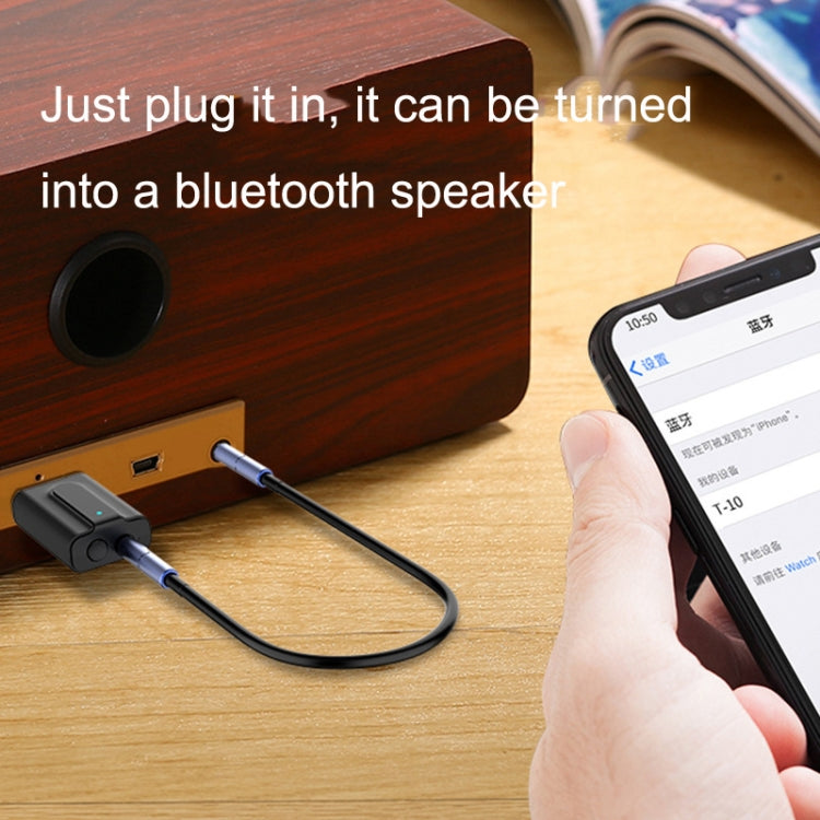 BT10 2-in-1 USB Bluetooth 5.0 Sender Empfänger Lautsprecher Computer Kabelloser Kopfhörer Adapter, BT10