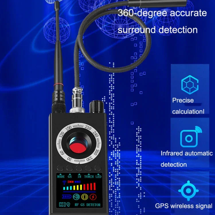 K19 Drahtloser Signaldetektor, GPS-Anti-Ortungs-Scanner-Detektor, K19
