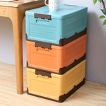 Faltbare Buch-Box aus Kunststoff, S Mint-Blau, S Bananen-Gelb, S Sonnenuntergangs-Orange, M Mint-Blau, M Bananen-Gelb, M Sonnenuntergangs-Orange, L Mint-Blau, L Bananen-Gelb, L Sonnenuntergangs-Orange