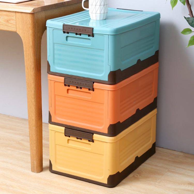 Faltbare Buch-Box aus Kunststoff, S Mint-Blau, S Bananen-Gelb, S Sonnenuntergangs-Orange, M Mint-Blau, M Bananen-Gelb, M Sonnenuntergangs-Orange, L Mint-Blau, L Bananen-Gelb, L Sonnenuntergangs-Orange