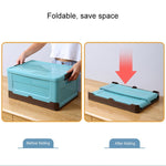Faltbare Buch-Box aus Kunststoff, S Mint-Blau, S Bananen-Gelb, S Sonnenuntergangs-Orange, M Mint-Blau, M Bananen-Gelb, M Sonnenuntergangs-Orange, L Mint-Blau, L Bananen-Gelb, L Sonnenuntergangs-Orange