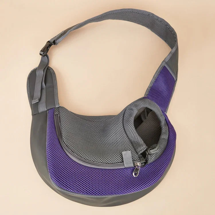Haustiertasche mit breitem Schultergurt, atmungsaktive Umhängetasche für Katzen, Größen: Klein, Groß