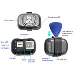 G16 Haustier-GPS-Tracker IP67 wasserdichtes Smart-Halsband mit Anti-Verlust-Funktion für Hunde und Katzen, G16 Haustier-GPS