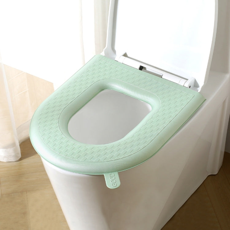 Haushalts-verdickter wasserdichter waschbarer Toilettensitz, Grün, Grau