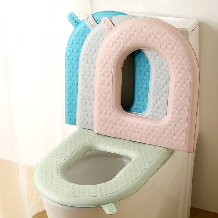 Haushalts-verdickter wasserdichter waschbarer Toilettensitz, Grün, Grau