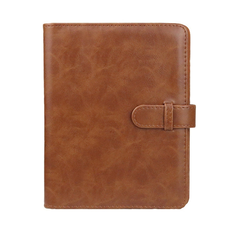 3-Zoll-Fotoalbum aus PU-Leder, Retro-Stil, Fotospeicher, Erinnerungsbuch, Weiß, Rosa, Lila, Blau, Schwarz, Braun