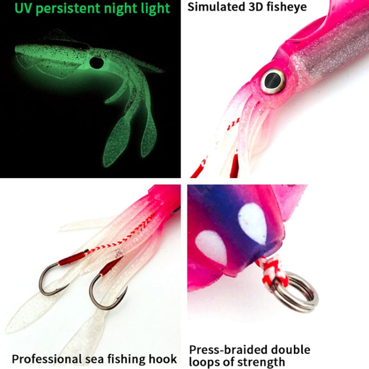 15cm 60g Meeresangel-Köder Tiefsee-Tintenfisch Weichköder, Stil:, A1006 mit Blei, A1014 mit Blei, A1046 mit Blei, A1047 mit Blei, A1051 mit Blei, 1008, 1009, 1014, 1028