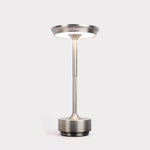Wiederaufladbare Schreibtischlampe Abnehmbare Schreibtischlampe Bar Atmosphären Nachtlicht, Gold, Silber, Schwarz
