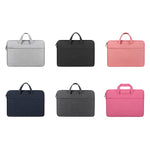 ST01 Großvolumige Wasserdichte Stoßdämpfende Laptop-Handtasche, 13,3 Zoll, 14,1-15,4 Zoll, 15,6 Zoll