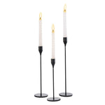3 PCS / Set Wohndeko Hochzeit Schmiedeeisen Kerzenhalter, Stil: 3 PCS / Set Dicker Boden (Rosenrot), 3 PCS / Set Dicker Boden (Silber), 3 PCS / Set Dünner Boden (Schwarz), 3 PCS / Set Dünner Boden (Imitationsgold), 3 PCS / Set Dünner Boden (Silber) ...