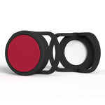 2 STK Anti-Verlust Tracker Silikonhülle für AirTag 2. Generation / AirTag 1. Generation, 24mm, 30mm, 35mm