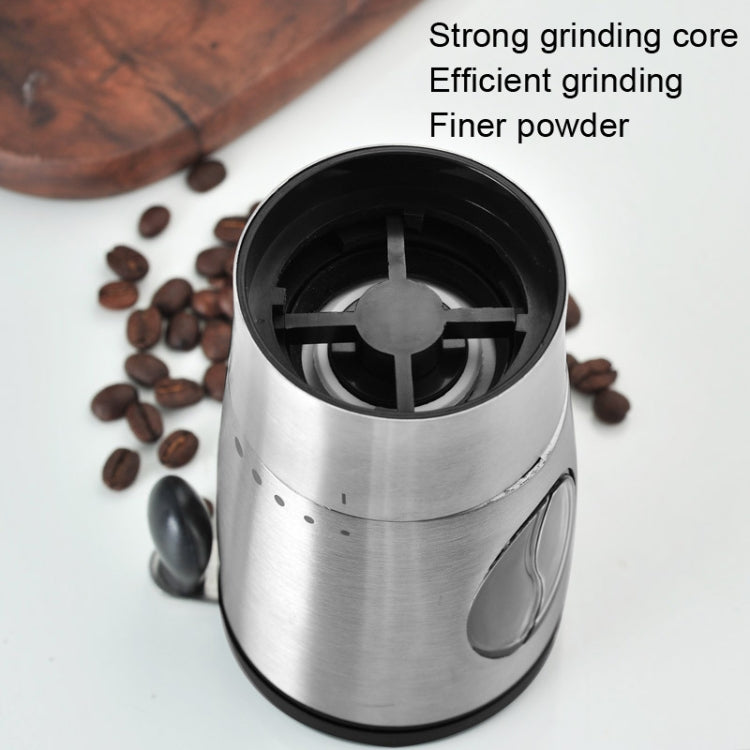 Manuelle Kaffeemühle Haushalt Kleine tragbare Kaffeemaschine, Edelstahl
