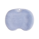 Faule Rückenreibebürste mit Saugnapf-Bürste Badezimmer-Werkzeug Wandmassage, Blau, Pink, Gelb