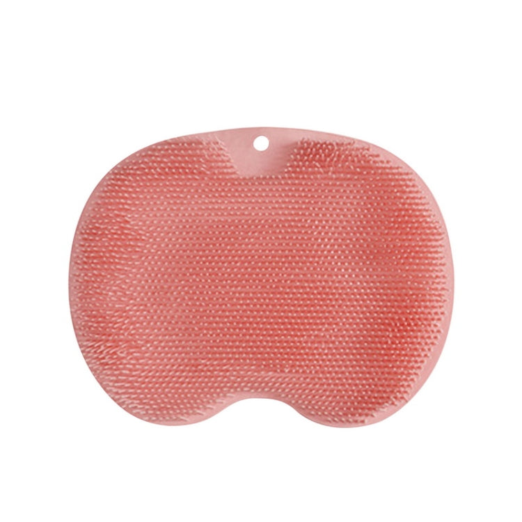 Faule Rückenreibebürste mit Saugnapf-Bürste Badezimmer-Werkzeug Wandmassage, Blau, Pink, Gelb