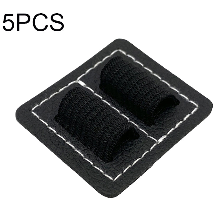 5 STK Kapazitiver Stift Tasche Selbstklebender Stifthalter PU Stiftclip, Stil:, Sechseckig Schwarz, Sechseckig Blau, Sechseckig Orange, Sechseckig Rot, Sechseckig Braun, Sechseck Doppel Schwarz, Rechteck Doppel Schwarz, Rund
