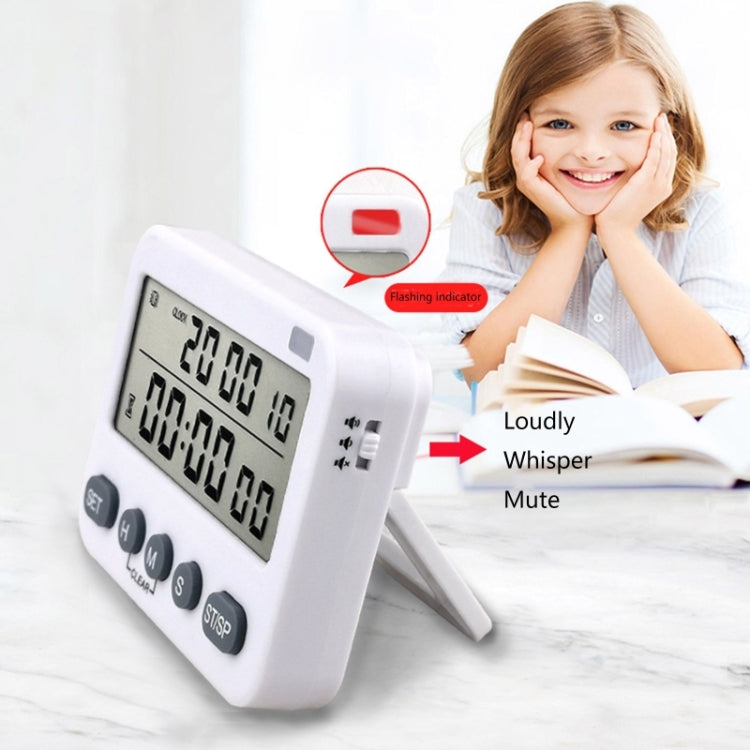 YS-218 Digitaltimer 99 Stunden Positiver Countdown-Erinnerer, Stil:, Ohne Vibration, Mit Vibration