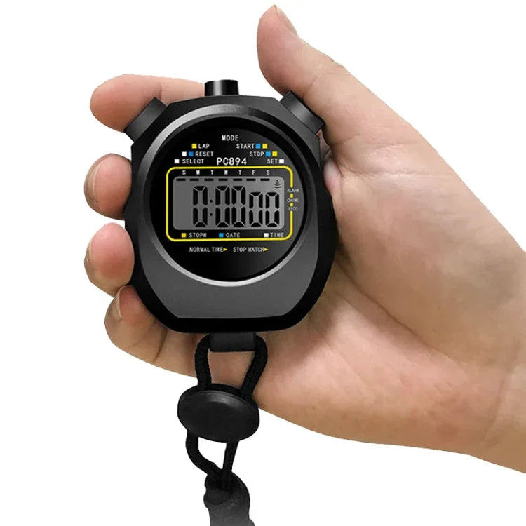 PC894 Elektronische Stoppuhr Timer Sport Fitness Training Schiedsrichter Stoppuhr, PC894