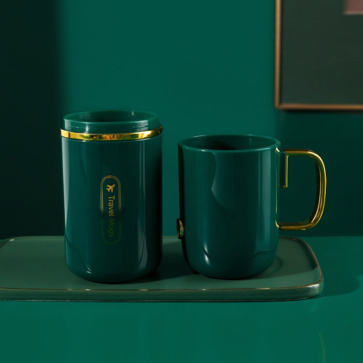JM043 Mundwasserbecher-Set für Zuhause, Paar, praktisch, Reise-Zahnbürstenbox, Stil:, 2 Tassen Dunkelgrün, 2 Tassen Schwarz, 2 Tassen Weiß, 3 Tassen Dunkelgrün, 3 Tassen Schwarz, 3 Tassen Weiß