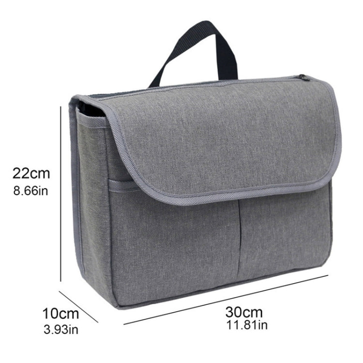 MTP-682 Hängetasche für Rollstuhl, Rehabilitationstasche für Gehhilfen, Fahrradtasche, MTP-682 Schwarz, MTP-682 Grau