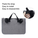 MTP-682 Hängetasche für Rollstuhl, Rehabilitationstasche für Gehhilfen, Fahrradtasche, MTP-682 Schwarz, MTP-682 Grau