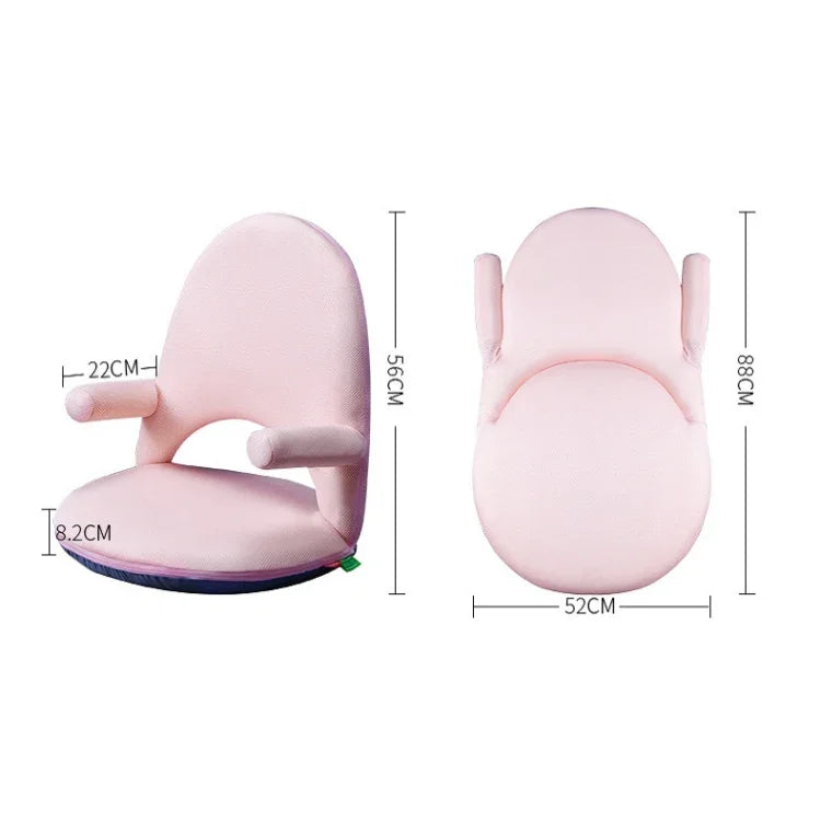 42-fach verstellbarer Pflegestuhl, klappbare Rückenlehne, Lordosenstütze, Rosa, Blau, Grün, Grau